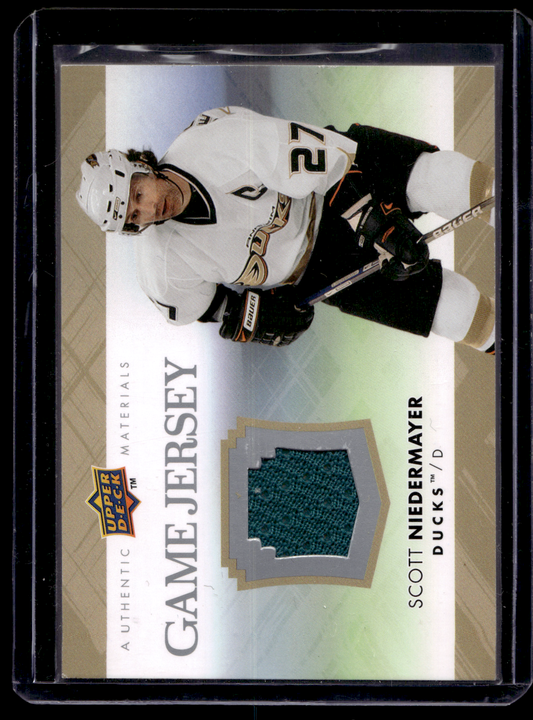 2007-08 Upper Deck - Game Jersey Series 2 - Scott Niedermayer #GJ2-SN