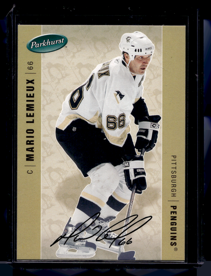 2005-06 Parkhurst - Facsimile Autographs - Mario Lemieux #390 /100