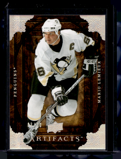 2008-09 Upper Deck Artifacts - Silver Spectrum - Mario Lemieux #20 /10
