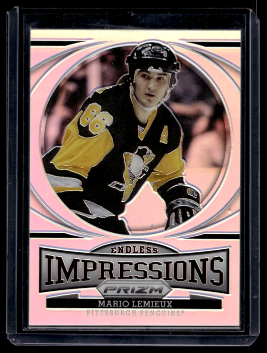 2013-14 Panini Prizm - Endless Impressions - Silver Prizm - Mario Lemieux #EI-5