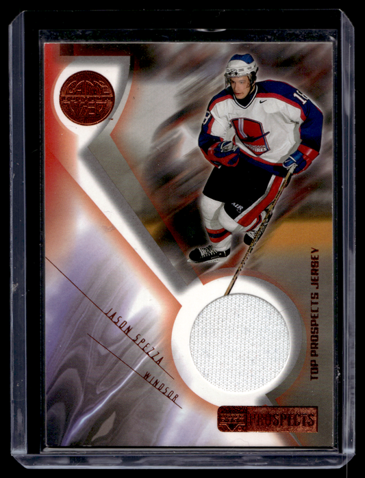 2001-02 Upper Deck CHL Prospects Game Used Edition - Top Prospects Jerseys - Jason Spezza #J-WA PRC