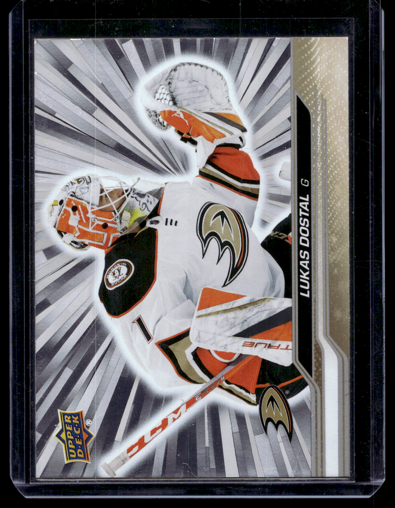 2023-24 Upper Deck Series 1 - Outburst Silver - Lukas Dostal #5