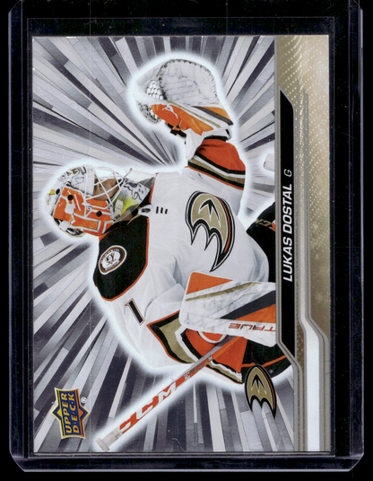 2023-24 Upper Deck Series 1 - Outburst Silver - Lukas Dostal #5
