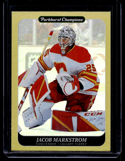 2023-24 Upper Deck Parkhurst Champions - Gold Rainbow - Jacob Markstrom #57