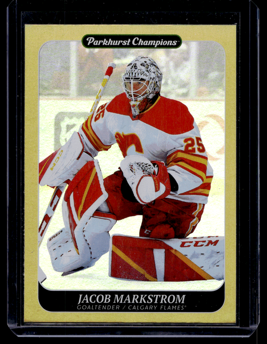 2023-24 Upper Deck Parkhurst Champions - Gold Rainbow - Jacob Markstrom #57
