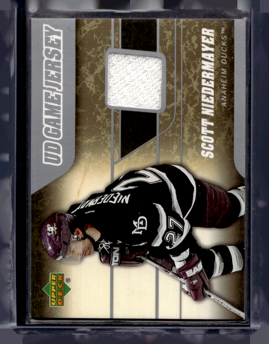 2006-07 Upper Deck - UD Game Jersey - Scott Niedermayer #J-SN