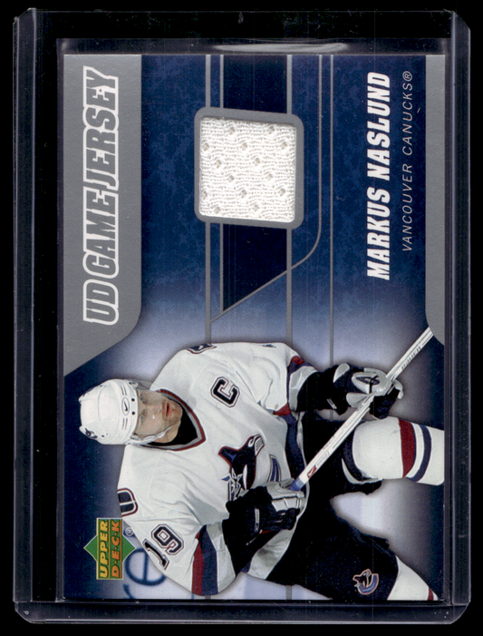 2006-07 Upper Deck - UD Game Jersey - Markus Naslund #J-MN