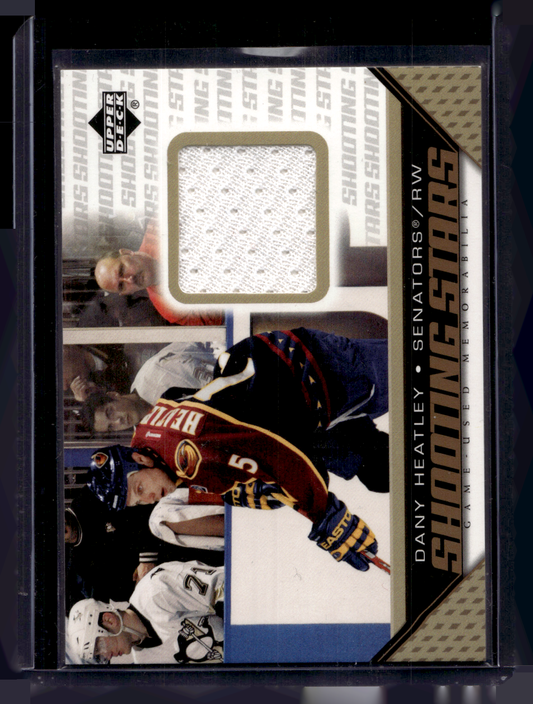 2005-06 Upper Deck - Shooting Stars Game-Used Memorabilia - Dany Heatley #S-DH