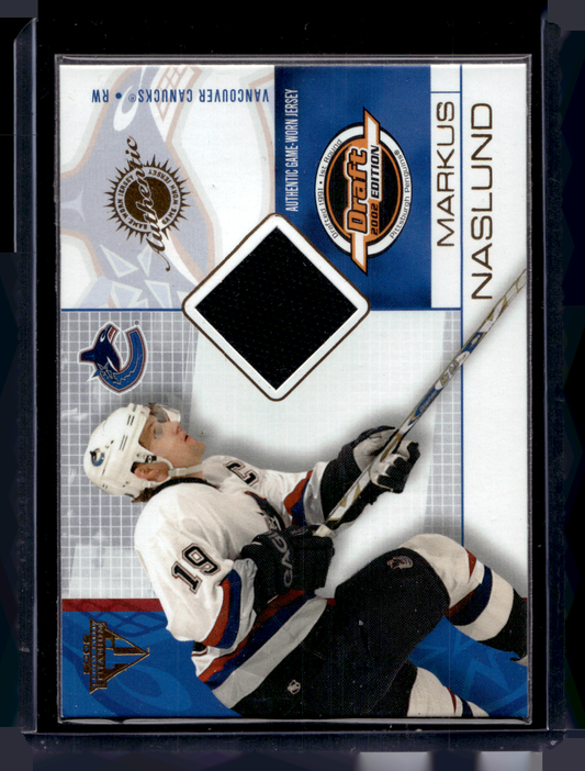 2001-02 Pacific Private Stock Titanium Draft Edition - Markus Naslund #96