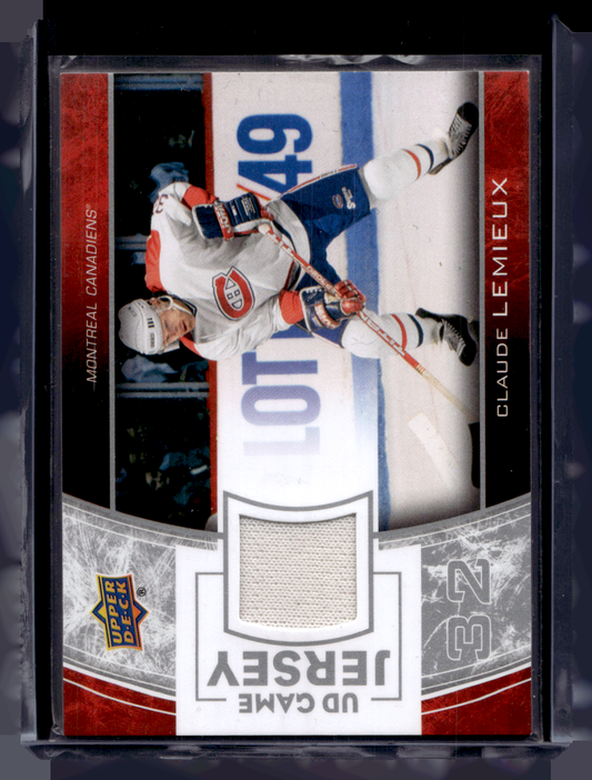 2013-14 Upper Deck - UD Game Jersey Series 1 - Claude Lemieux #GJ-CL