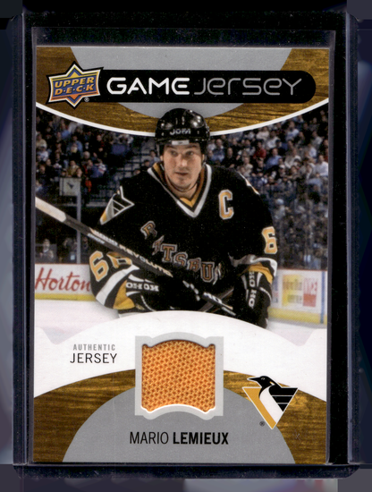 2012-13 Upper Deck - Game Jersey - Mario Lemieux #GJ-LX