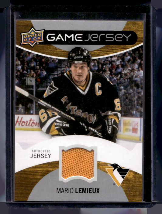 2012-13 Upper Deck - Game Jersey - Mario Lemieux #GJ-LX