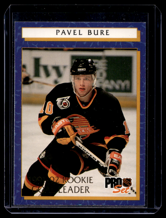 1992-93 Pro Set - Rookie Goal Leader - Pavel Bure #2