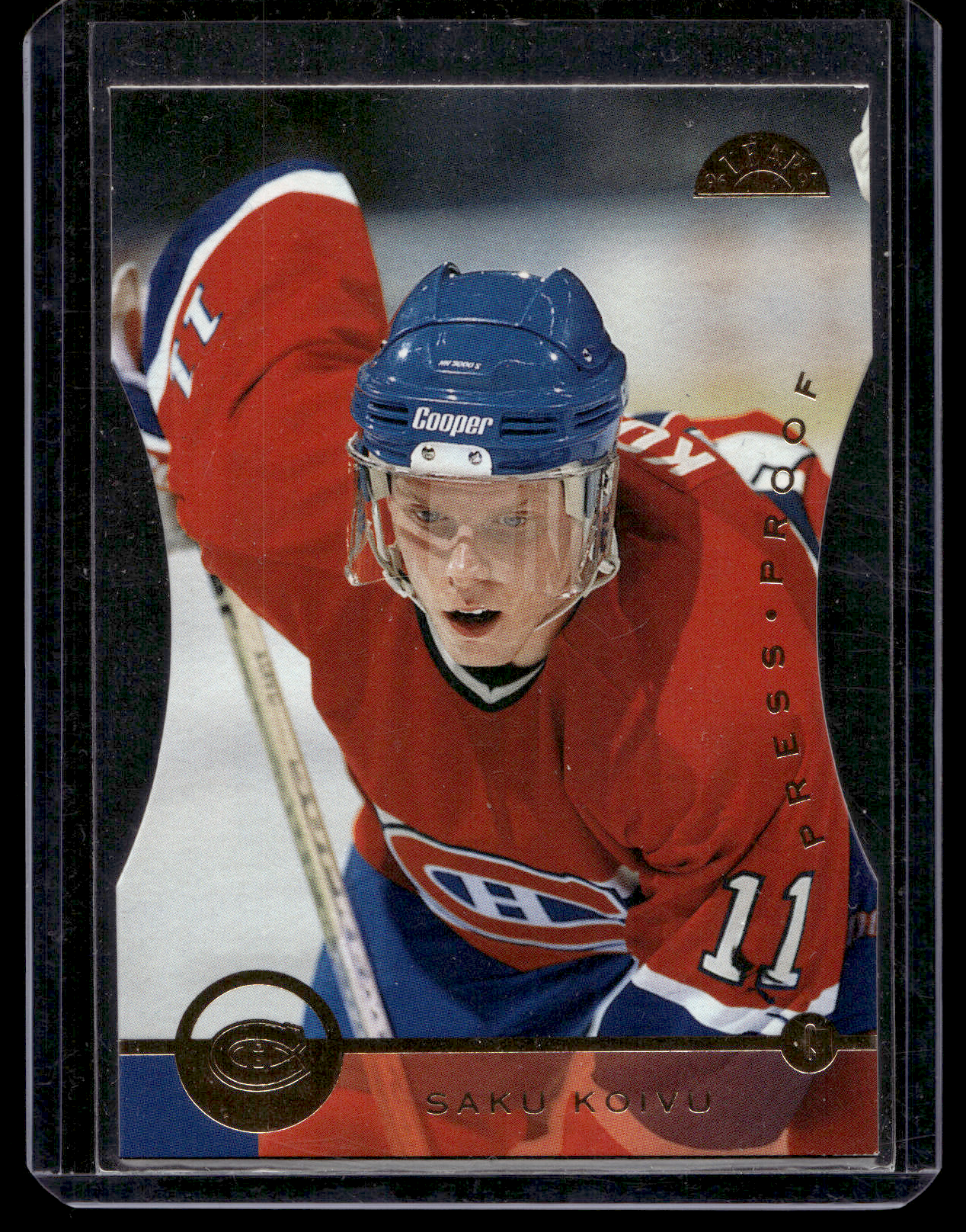 1996-97 Leaf - Press Proof - Saku Koivu #204