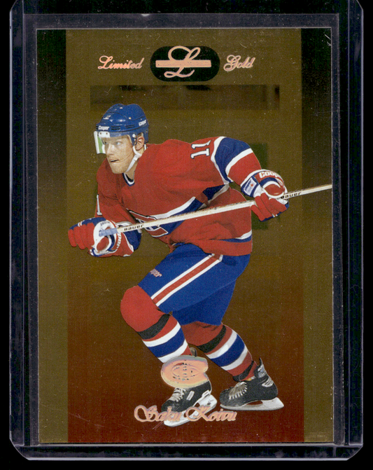 1996-97 Leaf Limited  - Gold - Saku Koivu #10