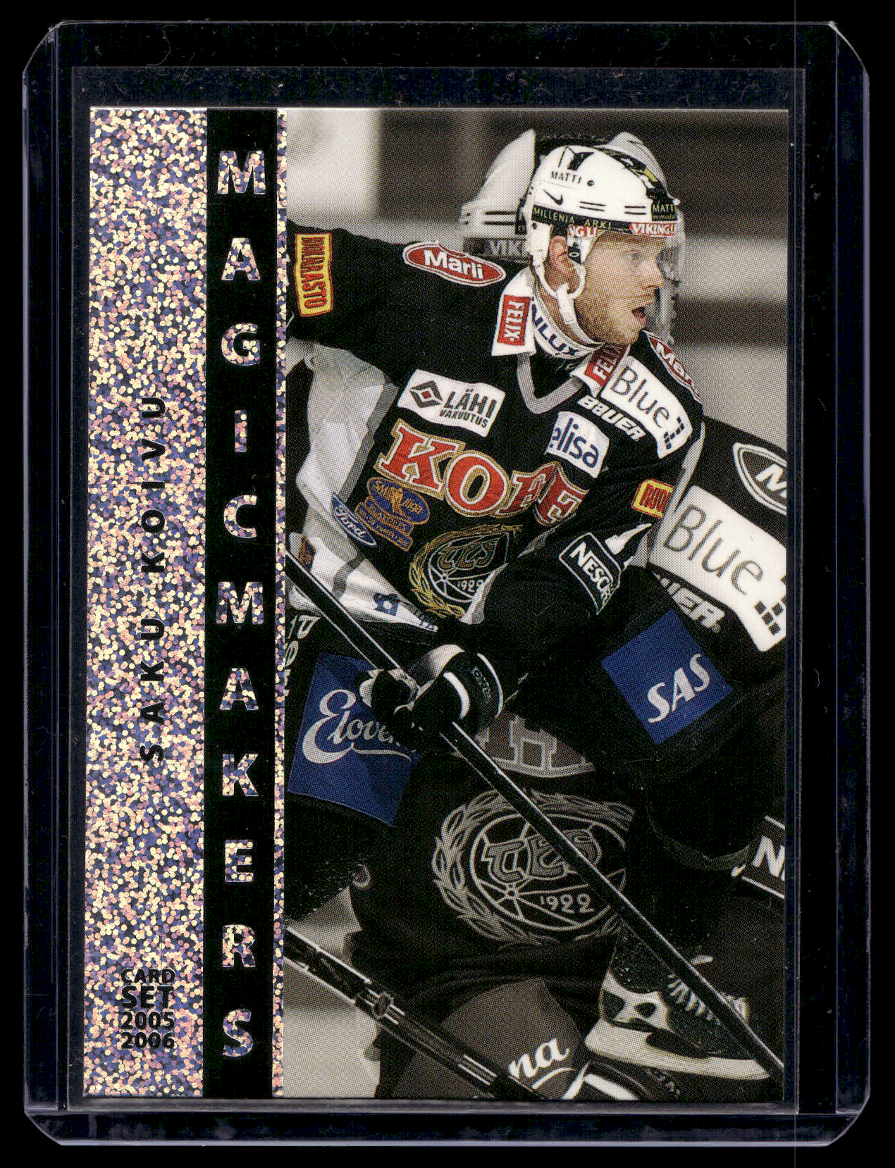 2005-06 Cardset - Magic Makers Holo-Silver - Saku Koivu #16 /100
