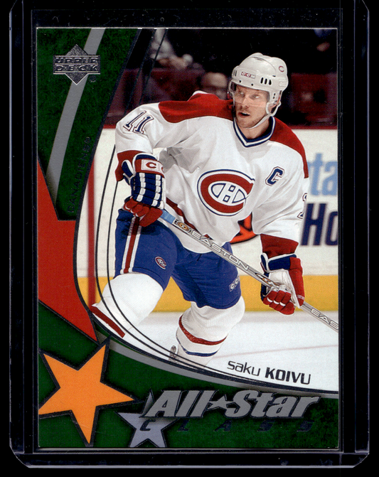 2003-04 Upper Deck - All-Star Class - Saku Koivu #AS-15