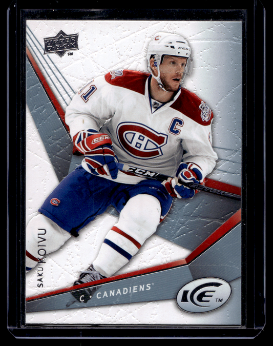 2008-09 Upper Deck Ice - Saku Koivu #84