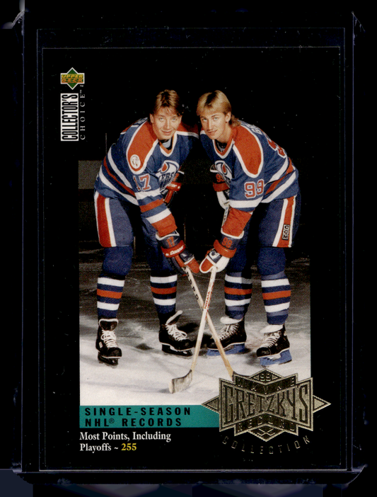 1995-96 Upper Deck - Wayne Gretzky's Record Collection - Wayne Gretzky #G9
