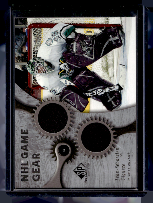 2005-06 Upper Deck SP Game Used Edition - NHL Game Gear - Jean-Sebastien Giguere #GG-JG /100