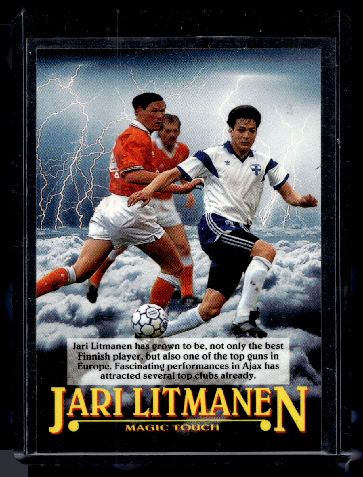 1995 SunSet Veikkausliiga - Magic Touch - Jari Litmanen
