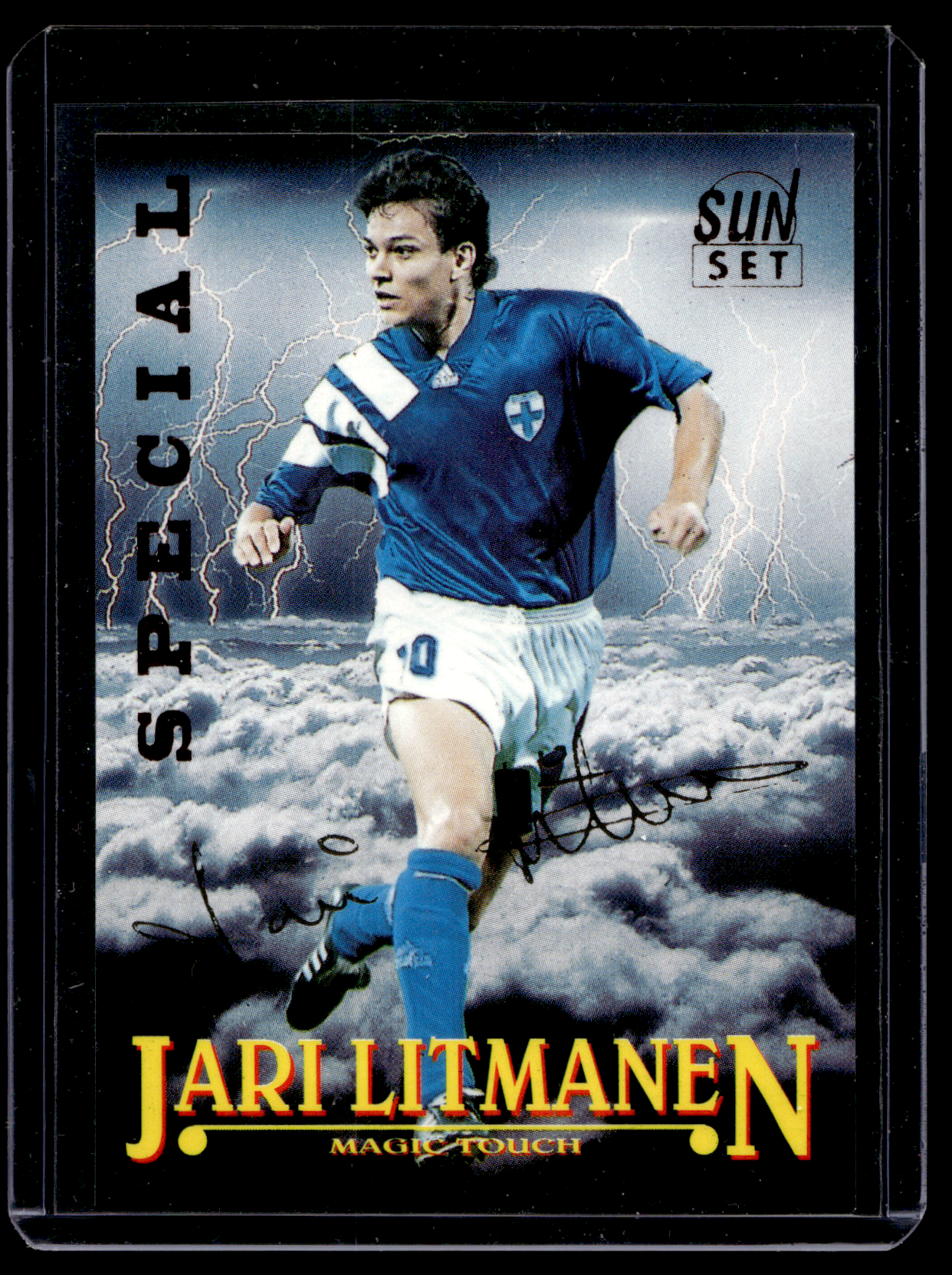 1995 SunSet Veikkausliiga - Magic Touch - Jari Litmanen