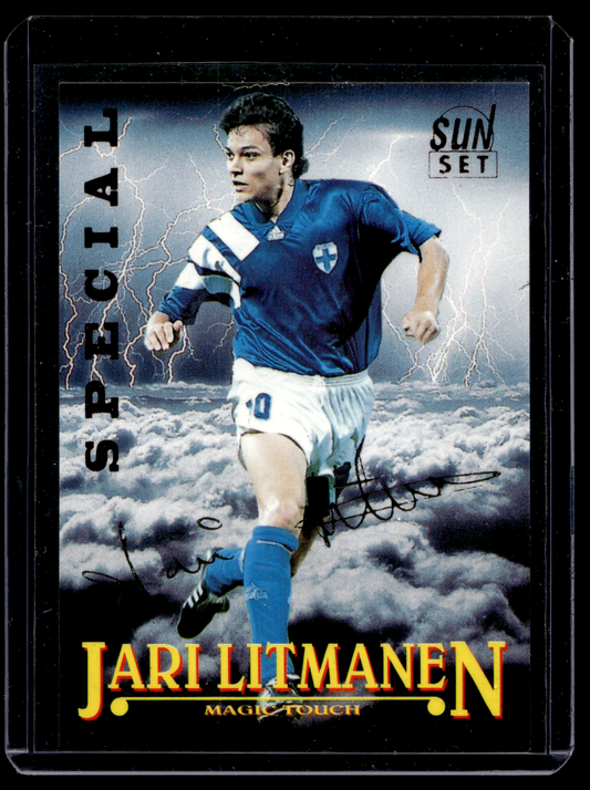 1995 SunSet Veikkausliiga - Magic Touch - Jari Litmanen
