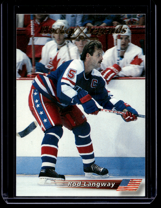 1996 Semic Wien - Hockey Legends - Rod Langway #HL8