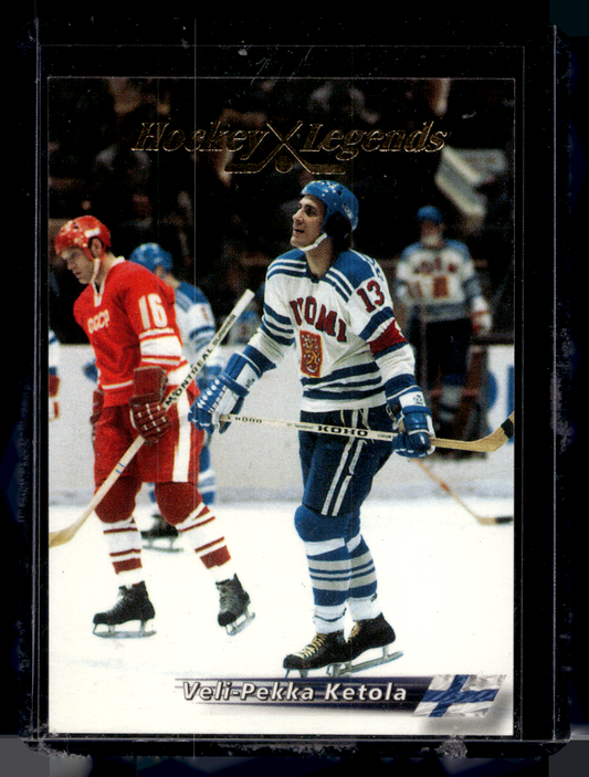 1996 Semic Wien - Hockey Legends - Veli-Pekka Ketola #HL13