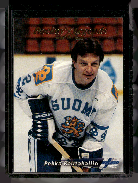 1996 Semic Wien - Hockey Legends - Pekka Rautakallio #HL15
