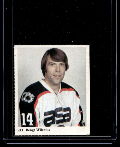 1978-79 Kiekkoilijat kuvina - Bengt Wilenius #211
