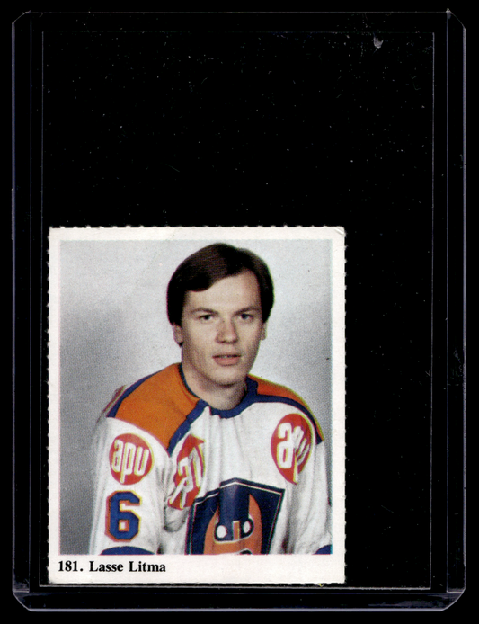 1978-79 Kiekkoilijat kuvina - Lasse Litma #181