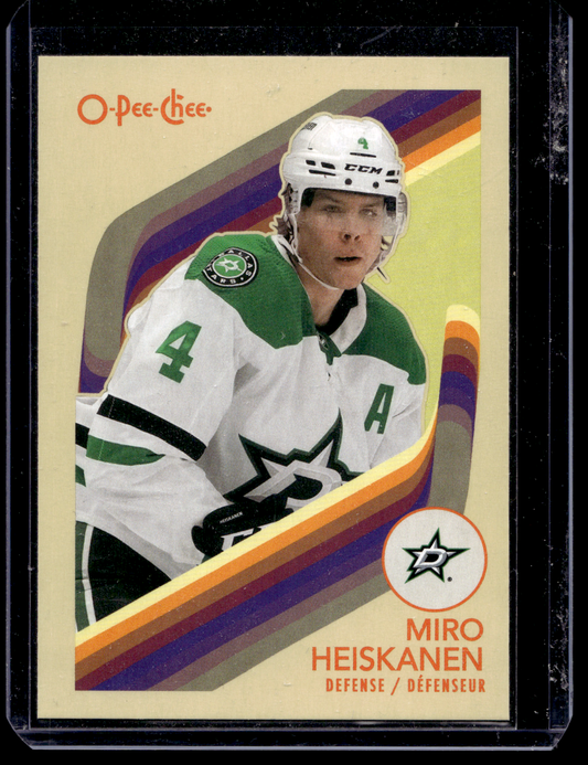 2023-24 O-Pee-Chee - Retro Blank Backs - Miro Heiskanen #88