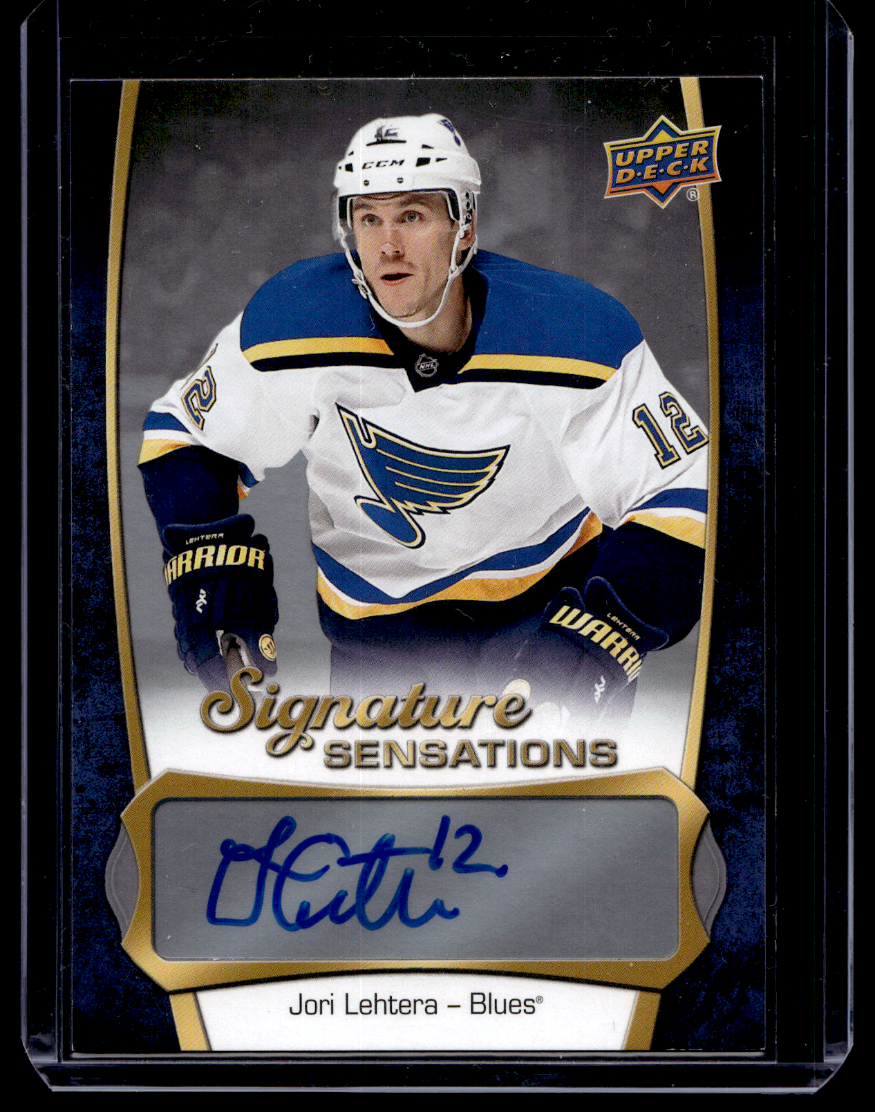 2016-17 Upper Deck - Signature Sensations - Jori Lehtera #SS-JL
