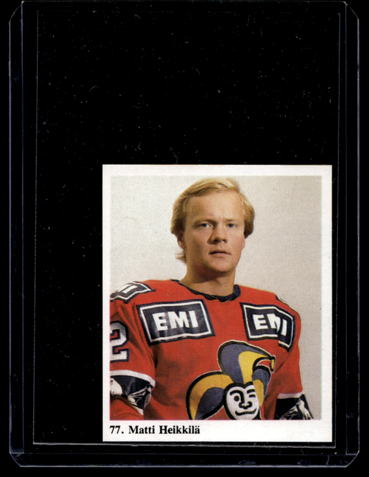 1978-79 Kiekkoilijat kuvina - Matti Heikkilä #77