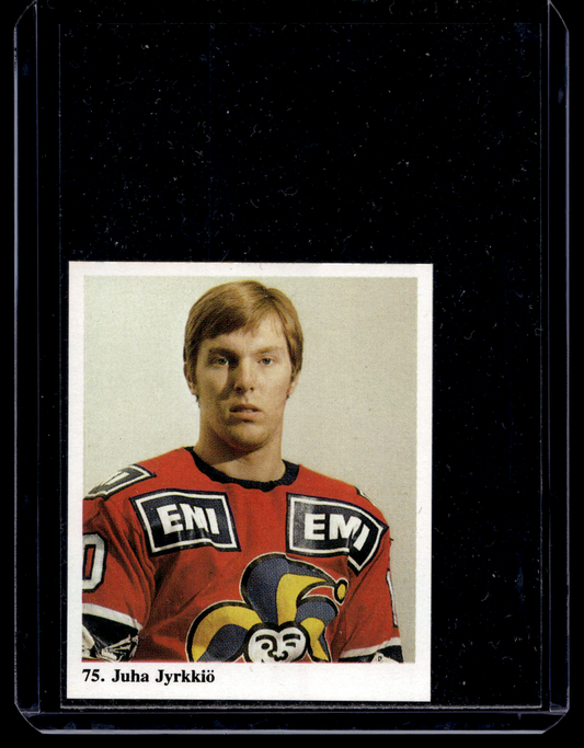 1978-79 Kiekkoilijat kuvina - Juha Jyrkkiö #75
