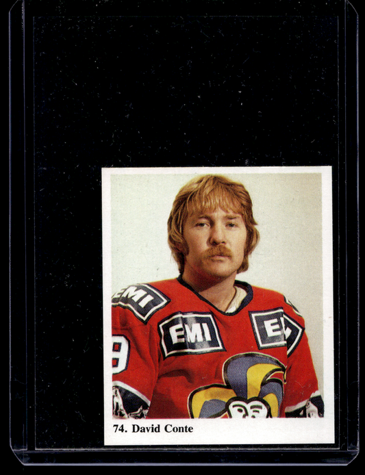 1978-79 Kiekkoilijat kuvina - David Conte #74