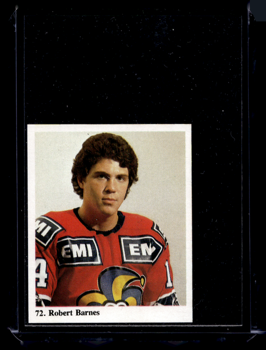 1978-79 Kiekkoilijat kuvina - Robert Barnes #72