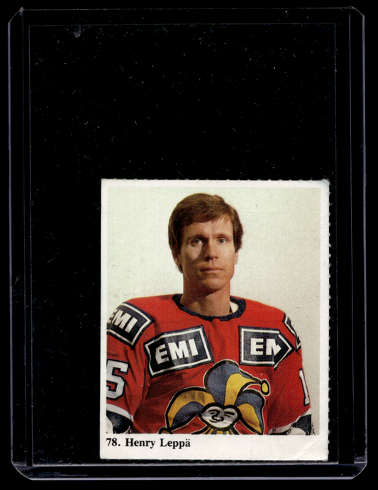 1978-79 Kiekkoilijat kuvina - Henry Leppä #78