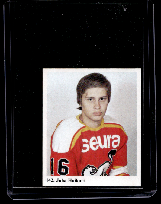 1978-79 Kiekkoilijat kuvina - Juha Huikuri #142