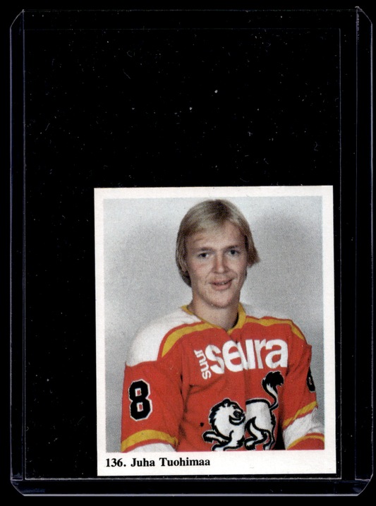 1978-79 Kiekkoilijat kuvina - Juha Tuohimaa #136