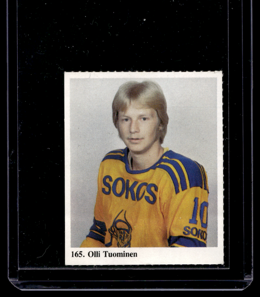 1978-79 Kiekkoilijat kuvina - Olli Tuominen #165