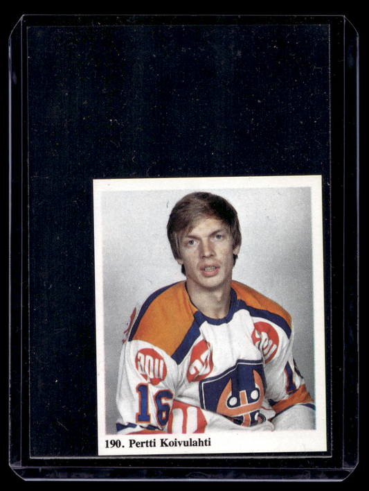 1978-79 Kiekkoilijat kuvina - Pertti Koivulahti #190