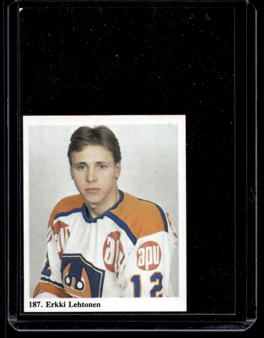 1978-79 Kiekkoilijat kuvina - Erkki Lehtonen #187