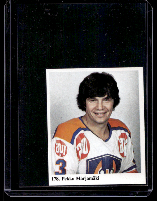1978-79 Kiekkoilijat kuvina - Pekka Marjamäki #178