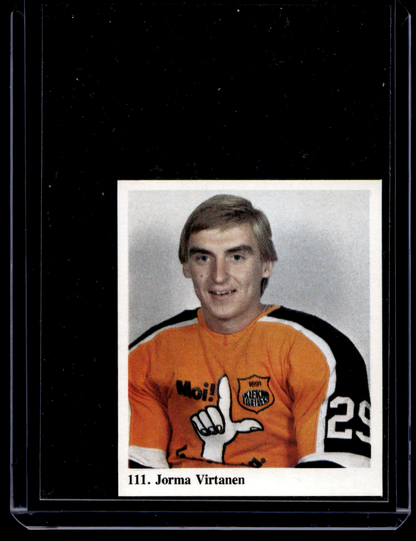 1978-79 Kiekkoilijat kuvina - Jorma Virtanen #111