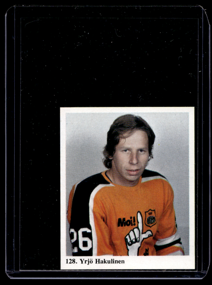 1978-79 Kiekkoilijat kuvina - Yrjö Hakulinen #128