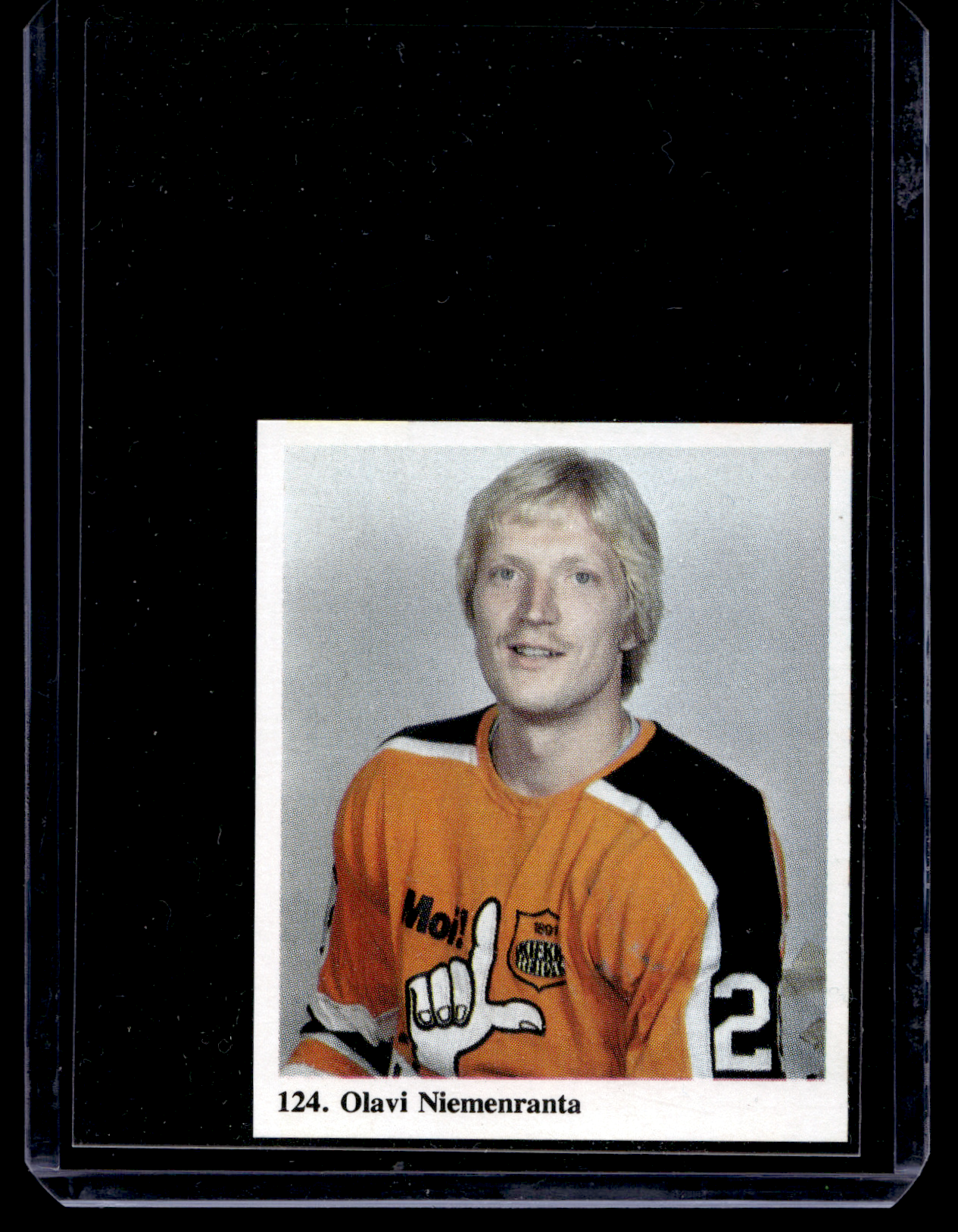 1978-79 Kiekkoilijat kuvina - Olavi Niemenranta #124