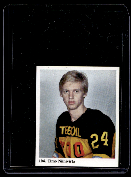 1978-79 Kiekkoilijat kuvina - Timo Niinivirta #104