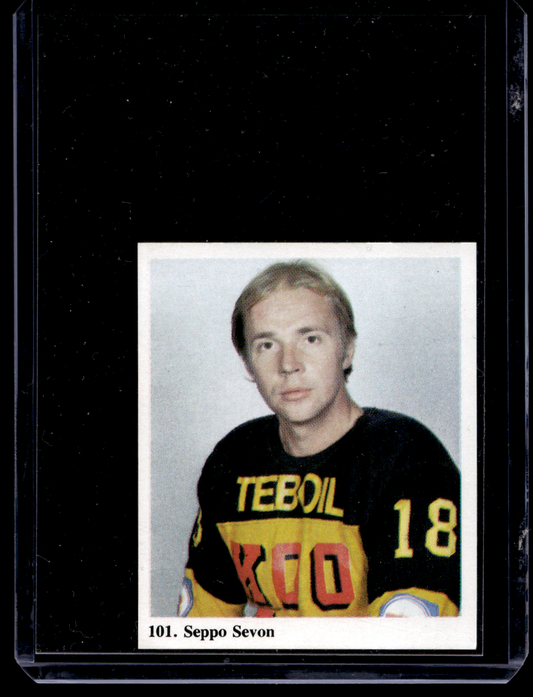1978-79 Kiekkoilijat kuvina - Seppo Sevon #101